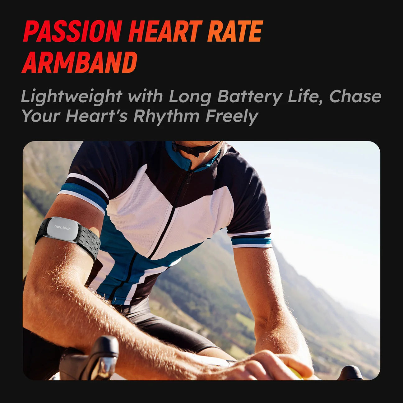 Mentech Passion HRM01 Heart Rate Armband Meter
