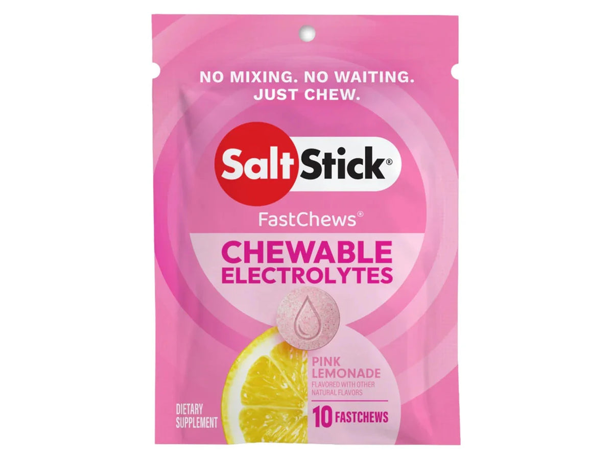 SaltStick FastChews 10 Tablets Packet Salt Sticks - Pink Lemonade