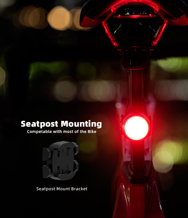 Enfitnix The Nut Smart Bicycle Tail Light