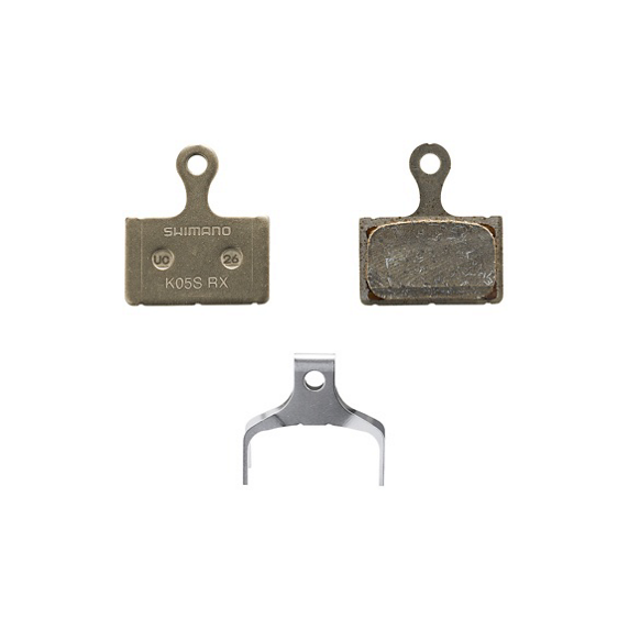 SHIMANO DISC BRAKE PAD BP-K05S-RX RESIN WITHOUT FIN 1 pair