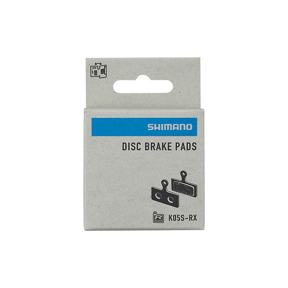 SHIMANO DISC BRAKE PAD BP-K05S-RX RESIN WITHOUT FIN 1 pair