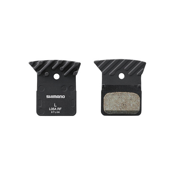 SHIMANO DISC BRAKE PAD BP-L05A-RF RESIN WITH FIN 1 pair