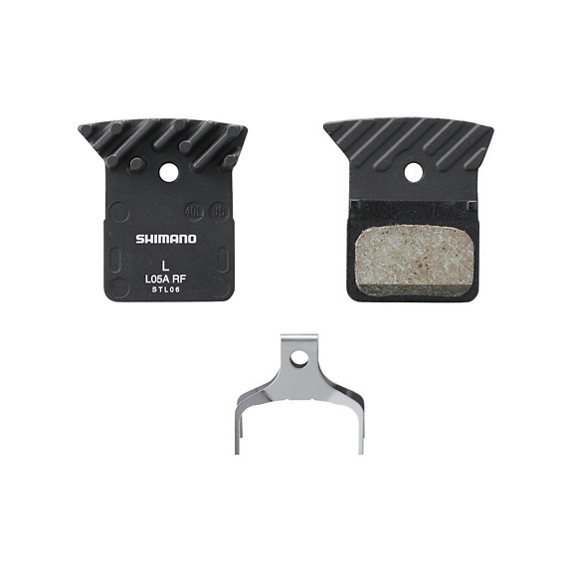SHIMANO DISC BRAKE PAD BP-L05A-RF RESIN WITH FIN 1 pair