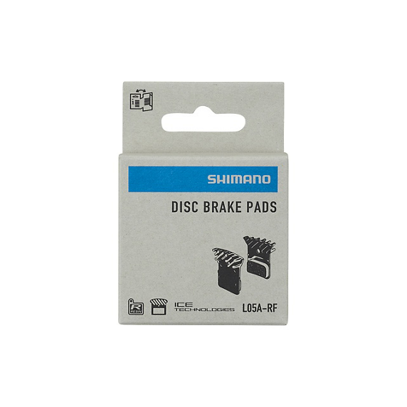 SHIMANO DISC BRAKE PAD BP-L05A-RF RESIN WITH FIN 1 pair
